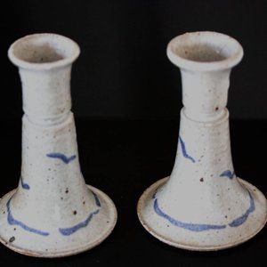 Pottery Candle Holders